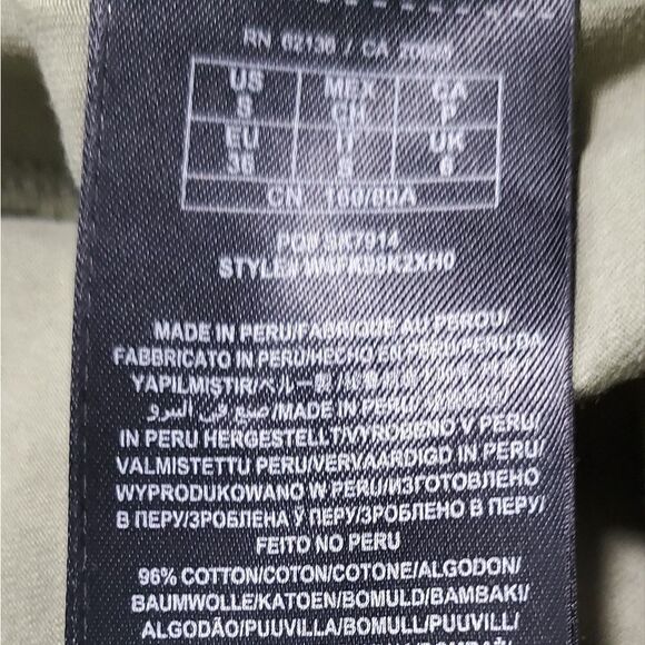 NWT Guess Moss Green Bodycon Dress - Picture 5 of 6